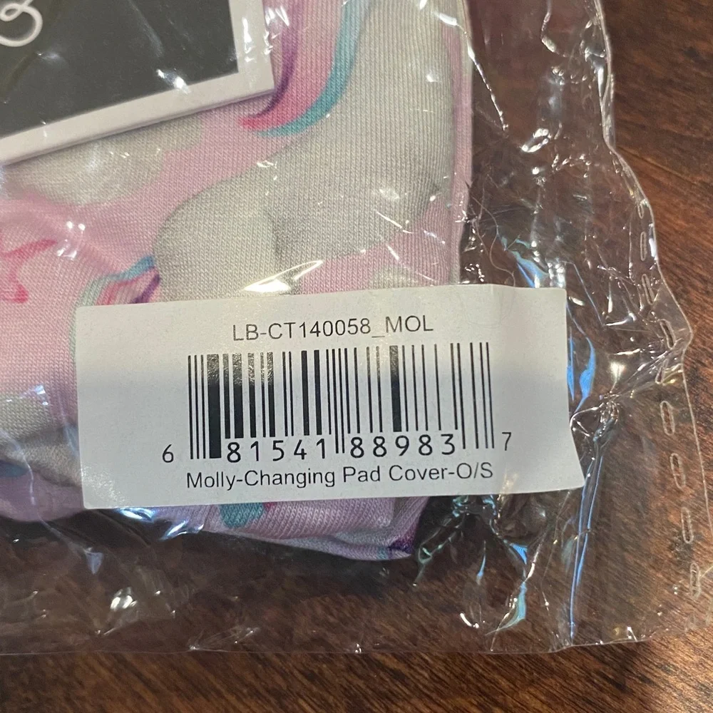 Lev Baby Bamboo Molly Unicorn Changing Pad Cover NWT - Picture 2 of 5